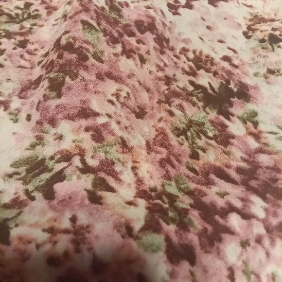 Philosophy Women's Floral Print Shirt Plus Size 1X 3/4 Sleeve Blouse Boho Tunic - Picture 6 of 6